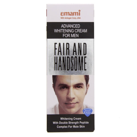 GETIT.QA- Qatar’s Best Online Shopping Website offers EMAMI FAIRE AND HANDSOME WHITENING CREAM 25 ML at the lowest price in Qatar. Free Shipping & COD Available!