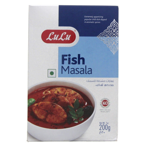 GETIT.QA- Qatar’s Best Online Shopping Website offers LULU FISH MASALA 200 G at the lowest price in Qatar. Free Shipping & COD Available!