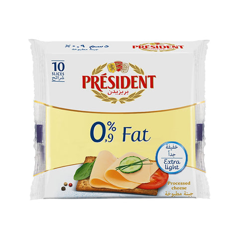 GETIT.QA- Qatar’s Best Online Shopping Website offers PRESIDENT 0.9% FAT SLICED CHEESE 200 G at the lowest price in Qatar. Free Shipping & COD Available!