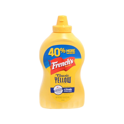 GETIT.QA- Qatar’s Best Online Shopping Website offers FRENCH'S CLASSIC YELLOW MUSTARD 567 G at the lowest price in Qatar. Free Shipping & COD Available!