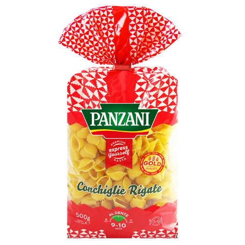 GETIT.QA- Qatar’s Best Online Shopping Website offers PANZANI CONCHIGLIE RIGATE PASTA 500 G at the lowest price in Qatar. Free Shipping & COD Available!