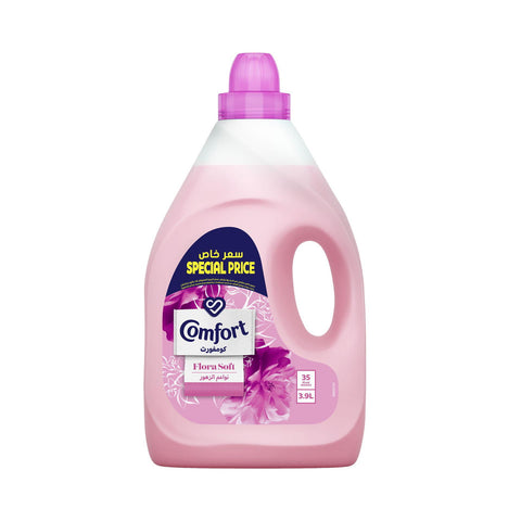 GETIT.QA- Qatar’s Best Online Shopping Website offers COMFORT FABRIC SOFTENER FLORA SOFT 3.9 LITRE at the lowest price in Qatar. Free Shipping & COD Available!