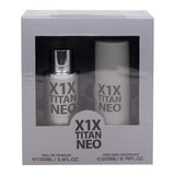 GETIT.QA- Qatar’s Best Online Shopping Website offers Hubert X1X Titan Neo Eau de Parfum 100 ml + Deodorant 200 ml at the lowest price in Qatar. Free Shipping & COD Available!