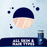 GETIT.QA- Qatar’s Best Online Shopping Website offers NIVEA MEN 3IN1 COOL KICK SHOWER GEL 250 ML at the lowest price in Qatar. Free Shipping & COD Available!