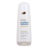 GETIT.QA- Qatar’s Best Online Shopping Website offers Dove Damage Therapy Conditioner Coconut & Hydration 355 ml at the lowest price in Qatar. Free Shipping & COD Available!