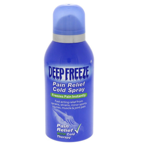 GETIT.QA- Qatar’s Best Online Shopping Website offers DEEP FREEZE PAIN RELIEF COLD SPRAY-- 150 ML at the lowest price in Qatar. Free Shipping & COD Available!