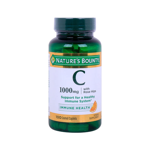 GETIT.QA- Qatar’s Best Online Shopping Website offers NATURE'S BOUNTY C WITH ROSE HIPS 1000MG 100PCS at the lowest price in Qatar. Free Shipping & COD Available!