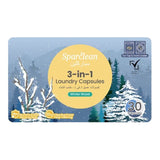 GETIT.QA- Qatar’s Best Online Shopping Website offers Sparclean Winter Wood 3-in-1 Laundry Capsules 30 pcs at the lowest price in Qatar. Free Shipping & COD Available!
