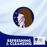 GETIT.QA- Qatar’s Best Online Shopping Website offers NIVEA FACE WIPES REFRESHING CLEANSING NORMAL SKIN 25 PCS at the lowest price in Qatar. Free Shipping & COD Available!