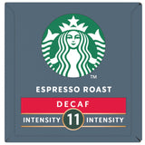 GETIT.QA- Qatar’s Best Online Shopping Website offers Starbucks Decaf Espresso Roast by Nespresso Dark Roast Coffee Capsules 10 pcs 57 g at the lowest price in Qatar. Free Shipping & COD Available!
