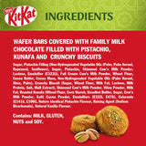 Nestle KitKat Mini Chunky Pistachio Kunafa 166 g - GETIT.QA