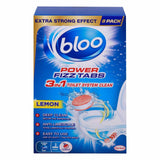 GETIT.QA- Qatar’s Best Online Shopping Website offers BLOO POWER FIZZ TABS 3-IN-1 TOILET SYSTEM CLEANER LEMON 8 PCS 200 G at the lowest price in Qatar. Free Shipping & COD Available!