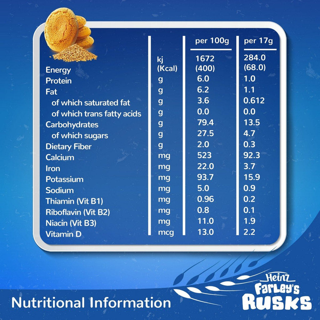 GETIT.QA | HEINZ FARLEY'S ORIGINAL RUSK 150 G | COD available