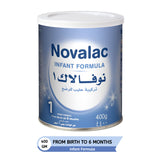 GETIT.QA- Qatar’s Best Online Shopping Website offers NOVALAC BABY MILK 1 400GM at the lowest price in Qatar. Free Shipping & COD Available!