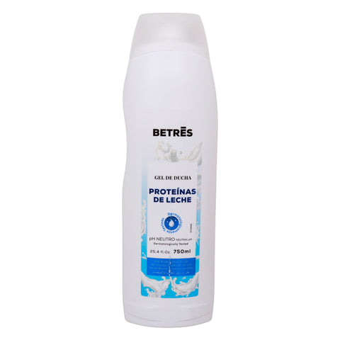 GETIT.QA- Qatar’s Best Online Shopping Website offers Betres Milk Protein Shower Gel 750 ml at the lowest price in Qatar. Free Shipping & COD Available!