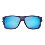 Caterpiller Unisex Polarised Rectangle Sunglasses, Navy Red, CTS-8027-106P - GETIT.QA