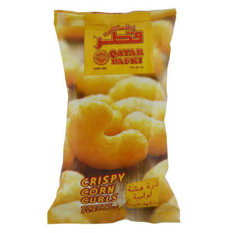 GETIT.QA- Qatar’s Best Online Shopping Website offers QATAR PAFKI CRISPY CORN CURLS CHEESE FLAVOUR 25 G at the lowest price in Qatar. Free Shipping & COD Available!