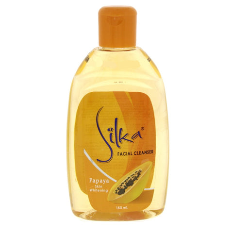 GETIT.QA- Qatar’s Best Online Shopping Website offers SILKA PAPAYA SKIN WHITENING FACIAL CLEANSER-- 150 ML at the lowest price in Qatar. Free Shipping & COD Available!