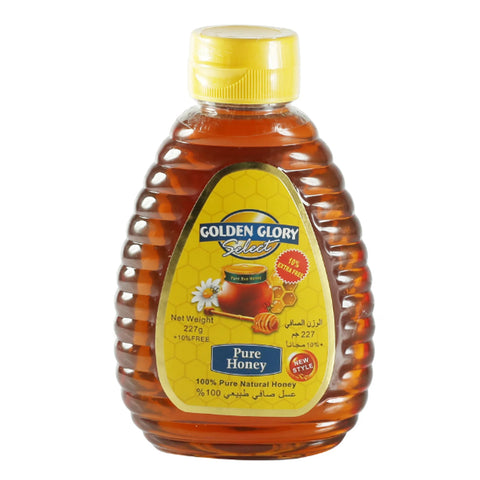 GETIT.QA- Qatar’s Best Online Shopping Website offers GOLDEN GLORY PURE HONEY 227G at the lowest price in Qatar. Free Shipping & COD Available!