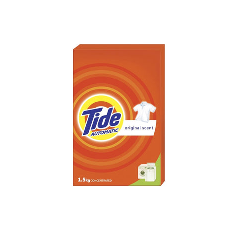 GETIT.QA- Qatar’s Best Online Shopping Website offers TIDE WASHING POWDER CONCENTRATED AUTOMATIC 1.5 KG
 at the lowest price in Qatar. Free Shipping & COD Available!