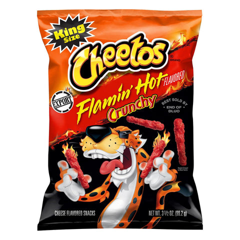 Cheetos Crunchy Flamin' Hot 99.2 g - GETIT.QA