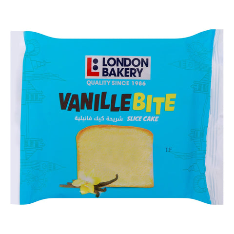 London Bakery Vanilla Bite Slice Cake 70 g - GETIT.QA