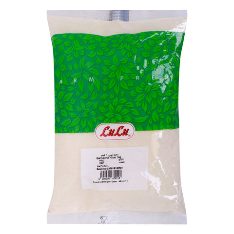 GETIT.QA- Qatar’s Best Online Shopping Website offers LULU SEMOLINA 1 KG at the lowest price in Qatar. Free Shipping & COD Available!