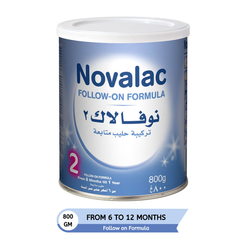 GETIT.QA- Qatar’s Best Online Shopping Website offers NOVALAC BABY MILK 2 800G 6-12M at the lowest price in Qatar. Free Shipping & COD Available!