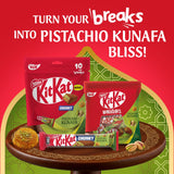 Nestle KitKat Mini Chunky Pistachio Kunafa 166 g - GETIT.QA