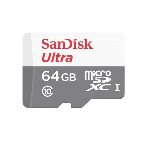 GETIT.QA- Qatar’s Best Online Shopping Website offers SANDISK ULTRA MICROSDXC CARD SDSQUNR 64GB at the lowest price in Qatar. Free Shipping & COD Available!