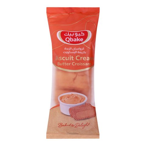 GETIT.QA- Qatar’s Best Online Shopping Website offers Qbake Butter Croisant with Biscuit Cream 80 g at the lowest price in Qatar. Free Shipping & COD Available!