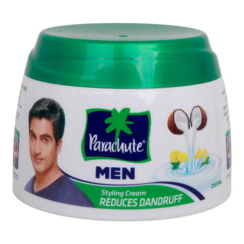 GETIT.QA- Qatar’s Best Online Shopping Website offers Parachute Men Hair Styling Cream Reduce Dandruff 210 ml at the lowest price in Qatar. Free Shipping & COD Available!