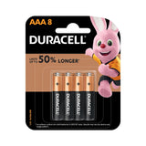 GETIT.QA- Qatar’s Best Online Shopping Website offers DURACELL TYPE AAA ALKALINE BATTERIES, PACK OF 8 at the lowest price in Qatar. Free Shipping & COD Available!