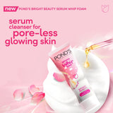 Pond's Bright Beauty Serum Whip Facial Foam 100 g - GETIT.QA
