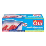 GETIT.QA- Qatar’s Best Online Shopping Website offers Ola Double Zipper Bag Small 30 pcs at the lowest price in Qatar. Free Shipping & COD Available!
