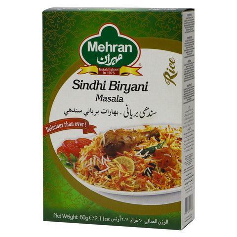 GETIT.QA- Qatar’s Best Online Shopping Website offers MEHRAN SINDHI BIRYANI MASALA 60 G at the lowest price in Qatar. Free Shipping & COD Available!