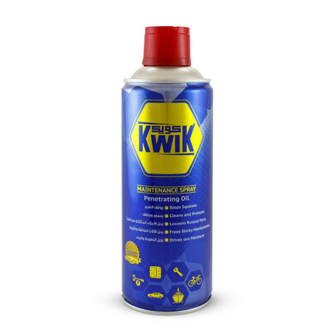 GETIT.QA- Qatar’s Best Online Shopping Website offers KWIK MAINTENANCE SPRAY PENETRATING OIL 400ML at the lowest price in Qatar. Free Shipping & COD Available!