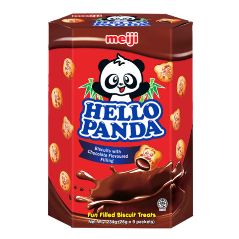 GETIT.QA- Qatar’s Best Online Shopping Website offers MEIJI HELLO CHOCOLATE FLAVOURED FILLING PANDA BISCUITS 260G at the lowest price in Qatar. Free Shipping & COD Available!