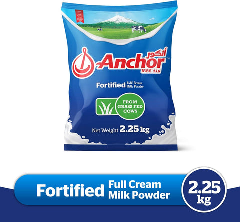 GETIT.QA- Qatar’s Best Online Shopping Website offers ANCHOR FULL CREAM MILK POWDER POUCH 2.25KG at the lowest price in Qatar. Free Shipping & COD Available!