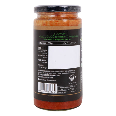 Brahmins Sliced Mango Pickle 350 g