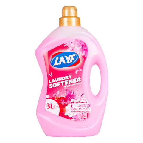 GETIT.QA- Qatar’s Best Online Shopping Website offers LAYF PINK FLOWERS LAUNDRY SOFTENER 3 LITRES at the lowest price in Qatar. Free Shipping & COD Available!