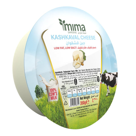 GETIT.QA- Qatar’s Best Online Shopping Website offers Mima Gardens Kashkaval Cheese Light 350 g at the lowest price in Qatar. Free Shipping & COD Available!
