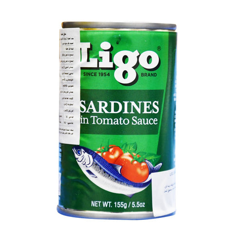 GETIT.QA- Qatar’s Best Online Shopping Website offers LIGO SARDINES IN TOMATO SAUCE 155 G at the lowest price in Qatar. Free Shipping & COD Available!