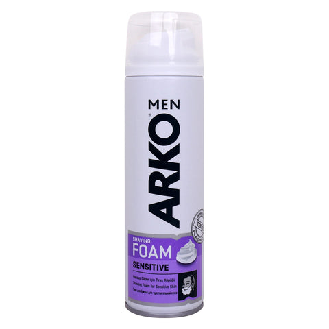 GETIT.QA- Qatar’s Best Online Shopping Website offers Arko Shaving Foam Sensitive 200 ml at the lowest price in Qatar. Free Shipping & COD Available!