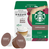 GETIT.QA- Qatar’s Best Online Shopping Website offers Starbucks Cappuccino by Nescafe Dolce Gusto Coffee Pods 12 pcs at the lowest price in Qatar. Free Shipping & COD Available!
