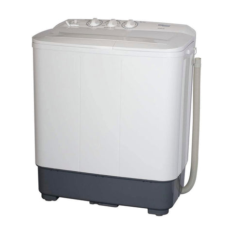 GETIT.QA- Qatar’s Best Online Shopping Website offers SUPER GENERAL TWIN TUB TOP LOAD WASHING MACHINE, 6 KG, WHITE, SGW60 at the lowest price in Qatar. Free Shipping & COD Available!