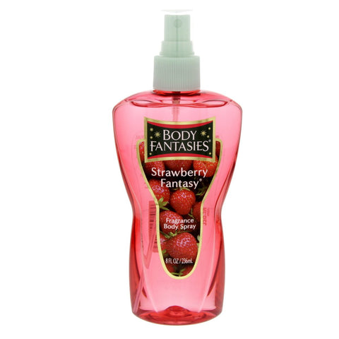 GETIT.QA- Qatar’s Best Online Shopping Website offers BODY FANTASIES STRAWBERRY FRAGRANCE BODY SPRAY 236 ML at the lowest price in Qatar. Free Shipping & COD Available!