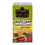 GETIT.QA- Qatar’s Best Online Shopping Website offers Al Attar Cumin &amp; Lemon Tea Bags 20 pcs at the lowest price in Qatar. Free Shipping & COD Available!