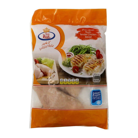 GETIT.QA- Qatar’s Best Online Shopping Website offers ROYAL FROZEN TENDER CHICKEN BREAST 1 KG at the lowest price in Qatar. Free Shipping & COD Available!