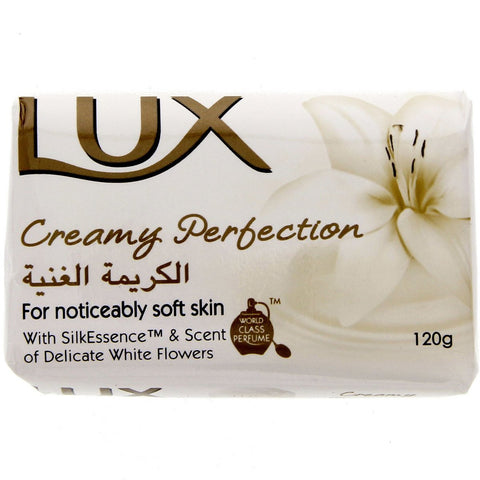 GETIT.QA- Qatar’s Best Online Shopping Website offers LUX SOAP CREAMY PERFECTION 120G at the lowest price in Qatar. Free Shipping & COD Available!